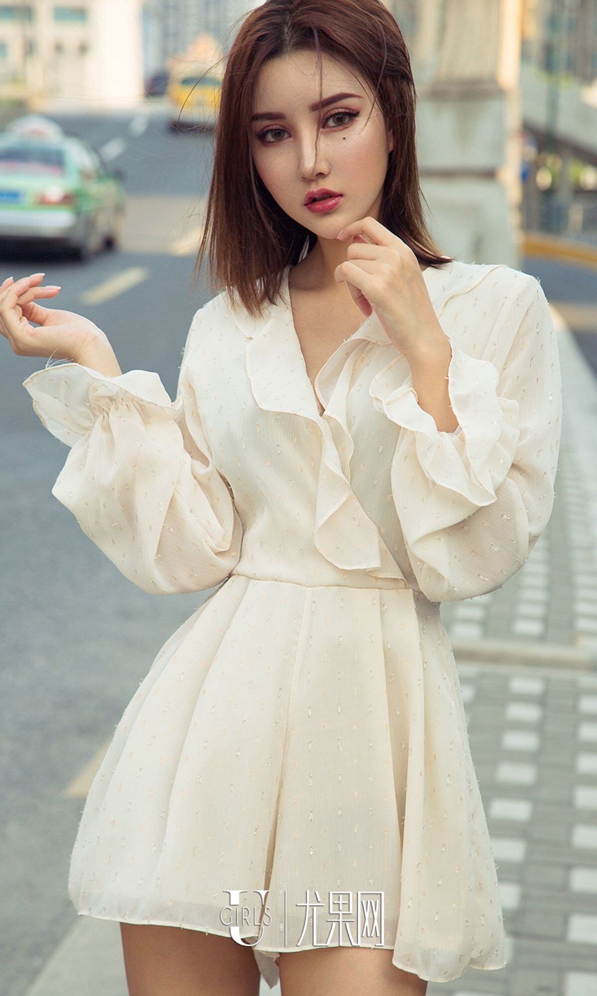 [爱尤物]2018APP NO.1216 M梦baby一时髦街头